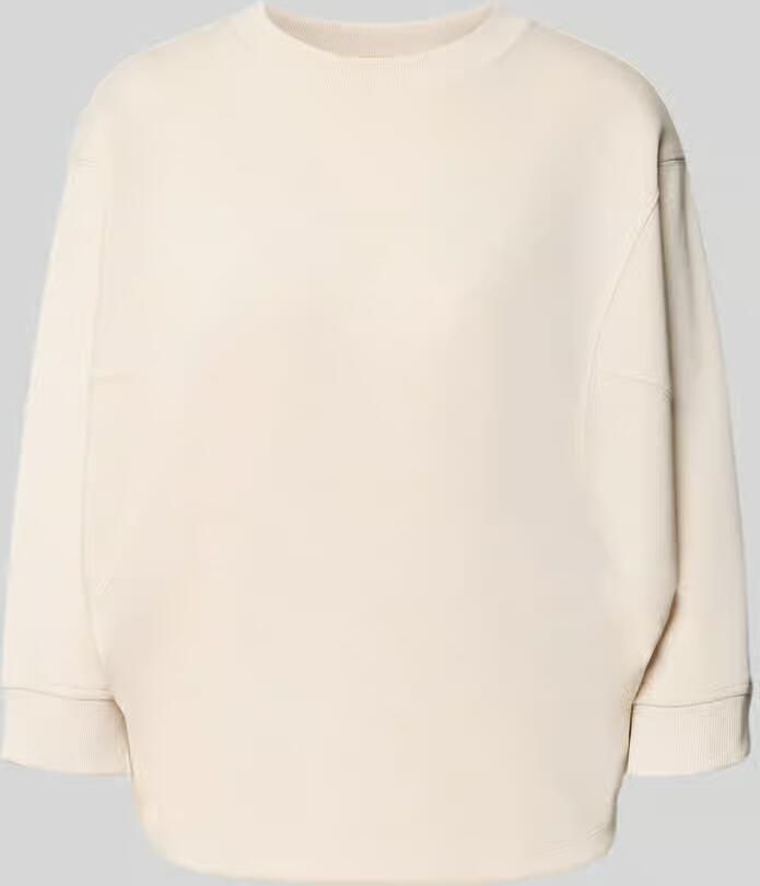 Comma Sweatshirt met ronde hals en 3 4-mouw - Foto 5