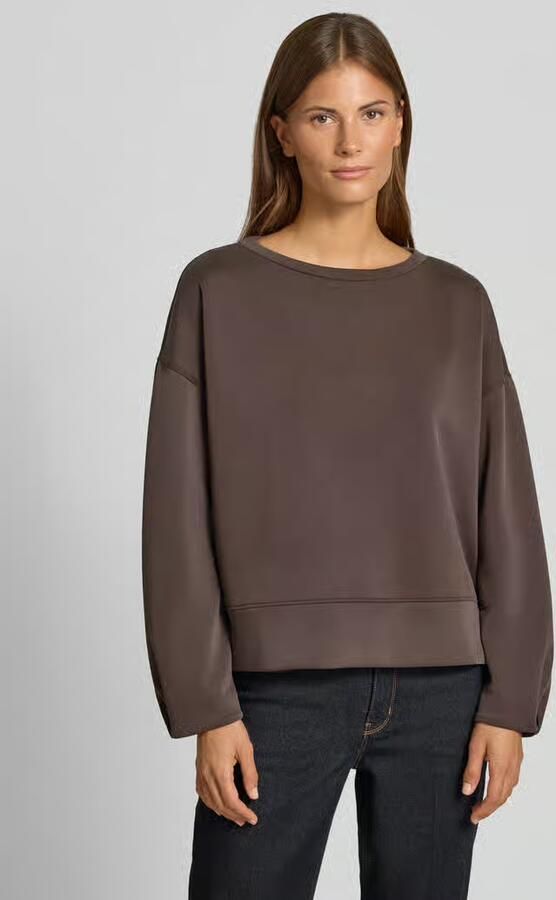 Comma Sweatshirt met viscose - Foto 4