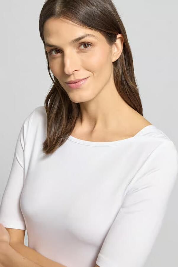 Comma T-shirt met 1 2-mouwen - Foto 2