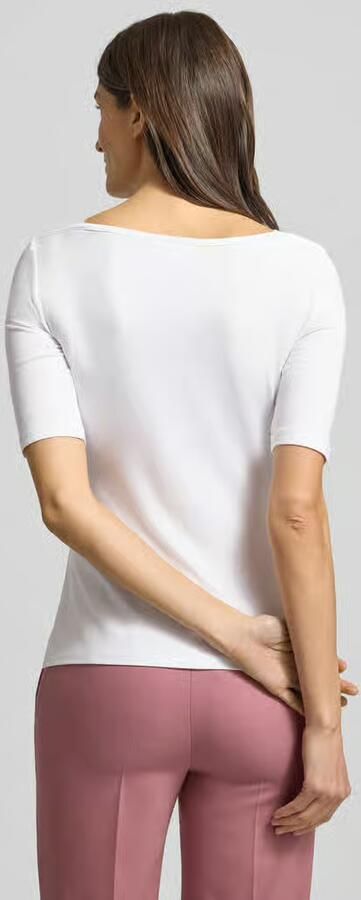 Comma T-shirt met 1 2-mouwen - Foto 6