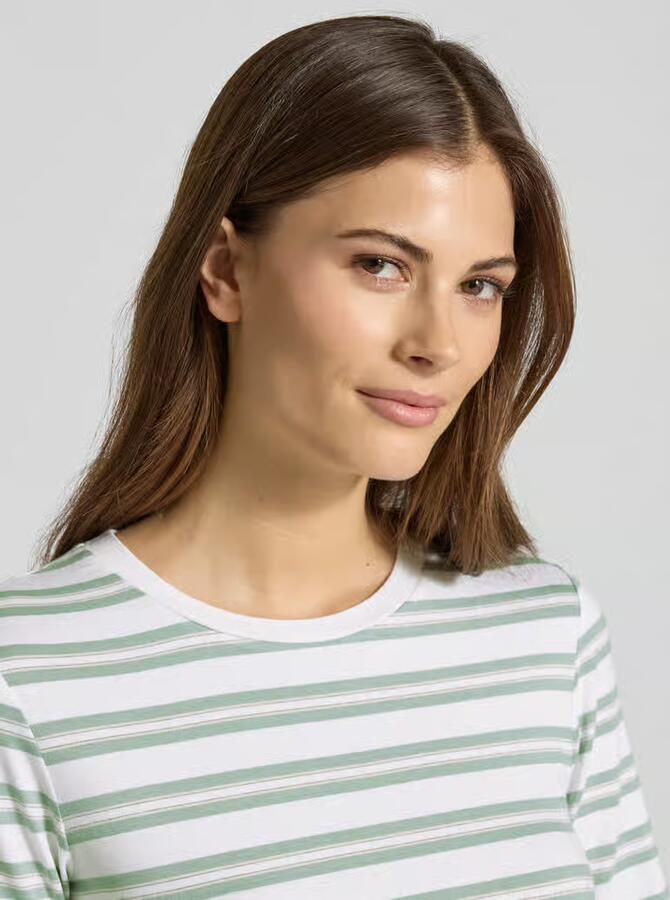 Comma T-shirt met ronde hals - Foto 2