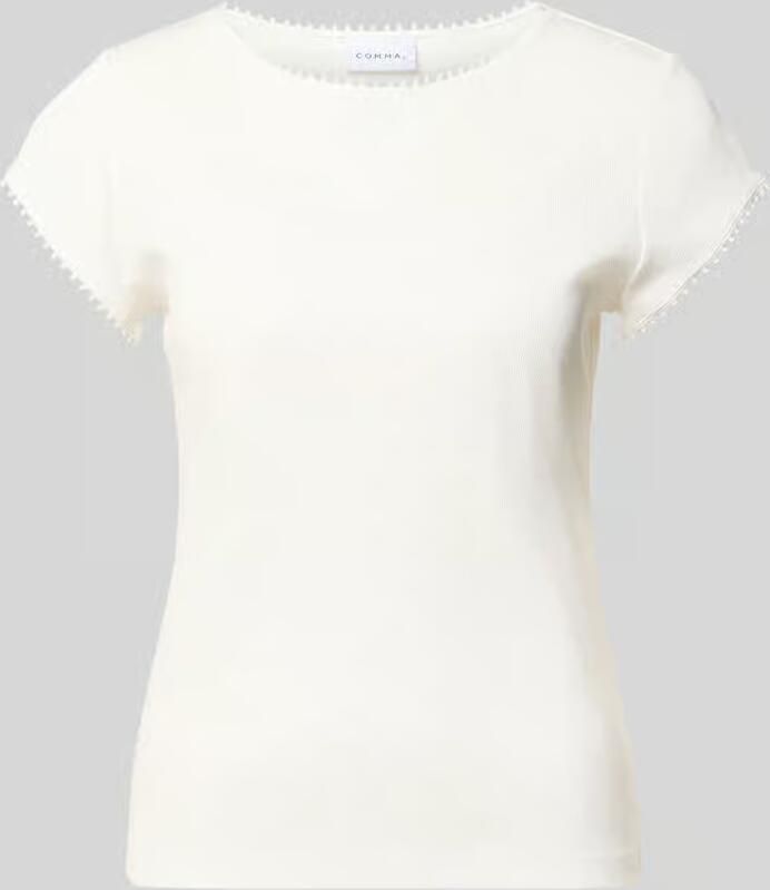 Comma T-shirt met ronde hals - Foto 2