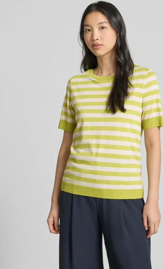 Comma T-shirt met ronde hals - Foto 2