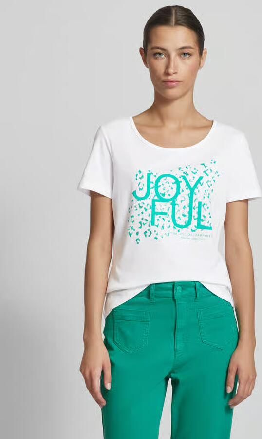 Comma Casual Identity T-shirt met ronde hals - Foto 2