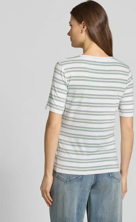 Comma T-shirt met ronde hals - Foto 3