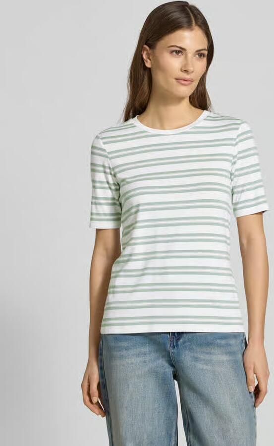 Comma T-shirt met ronde hals - Foto 2
