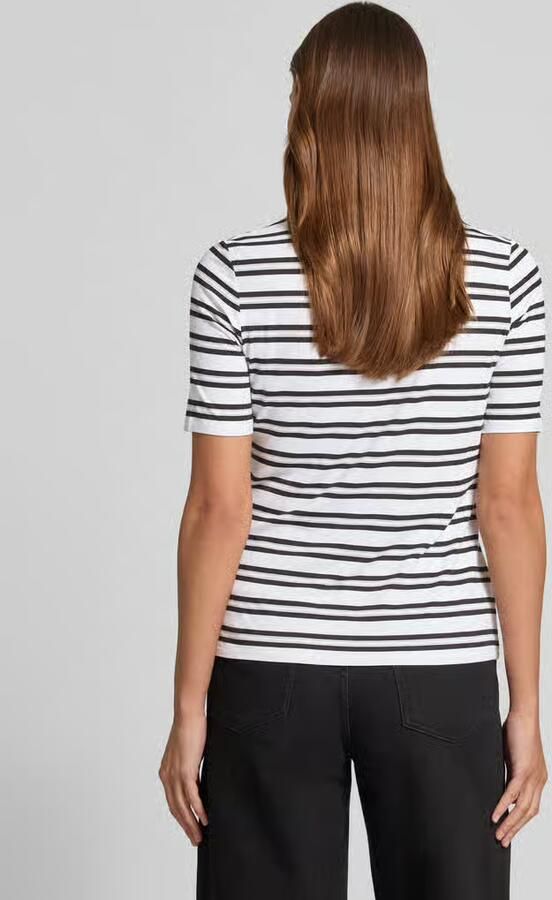 Comma T-shirt met ronde hals - Foto 3