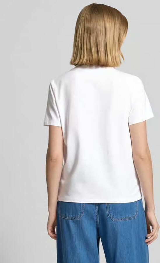 Comma T-shirt met ronde hals