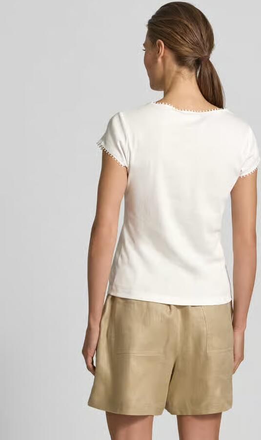 Comma T-shirt met ronde hals - Foto 4