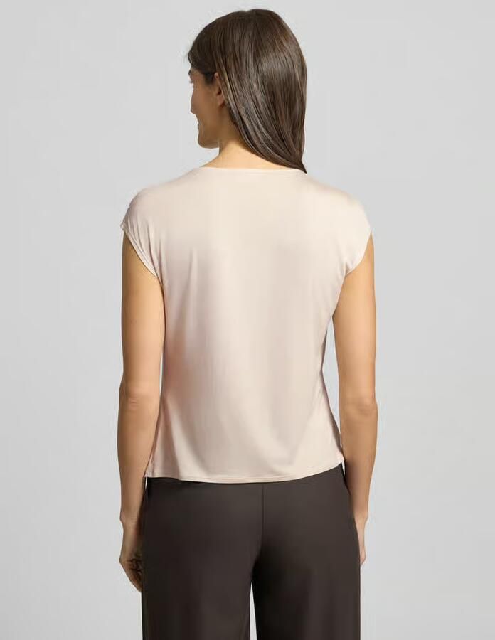 Comma T-shirt met V-hals - Foto 5