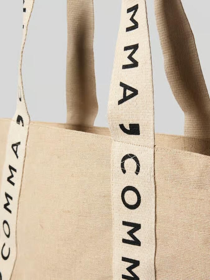 Comma Tote tas met labelprints