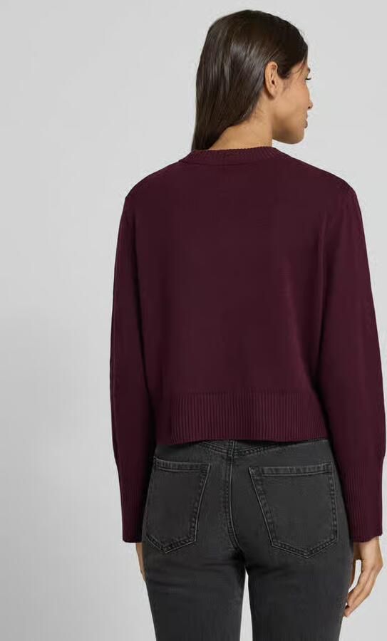Comma Vest met ronde hals