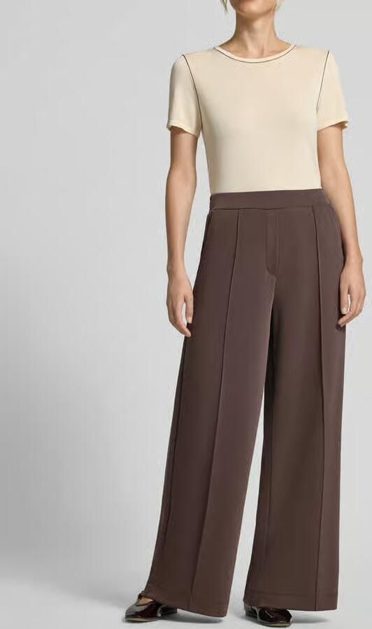 Comma wide fit broek met viscose - Foto 4