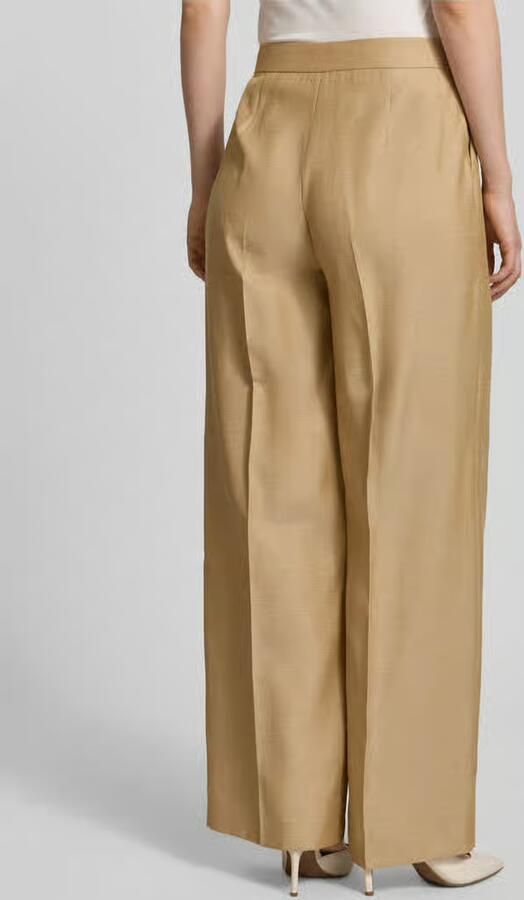 Comma wide fit stoffen broek met lyocell - Foto 3