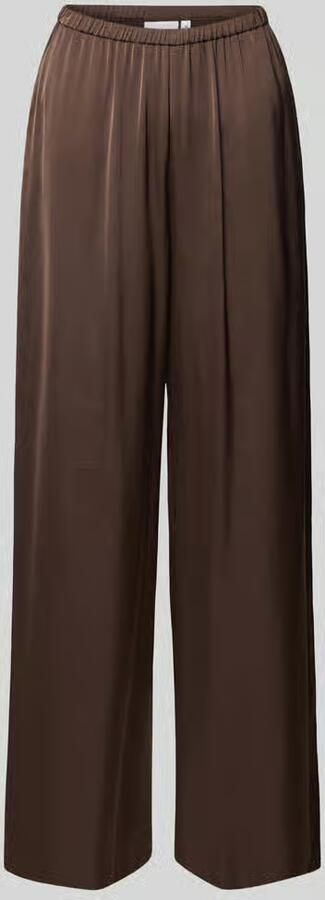 Comma wide fit stoffen broek met viscose