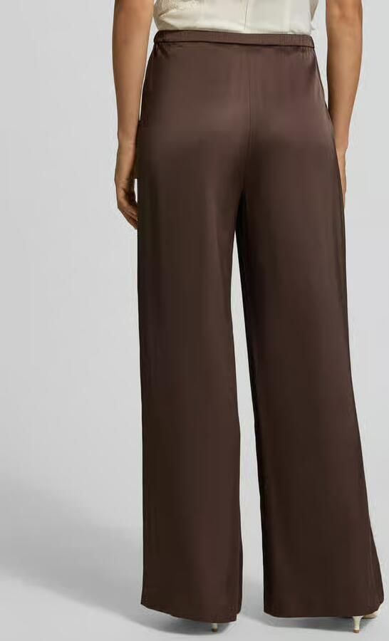 Comma wide fit stoffen broek met viscose - Foto 3
