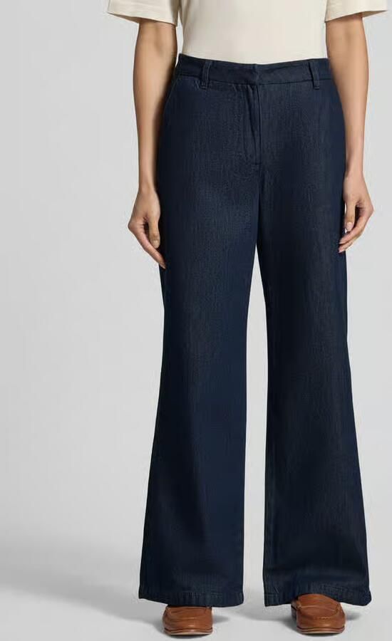 Comma wide leg jeans met lyocell-aandeel - Foto 2