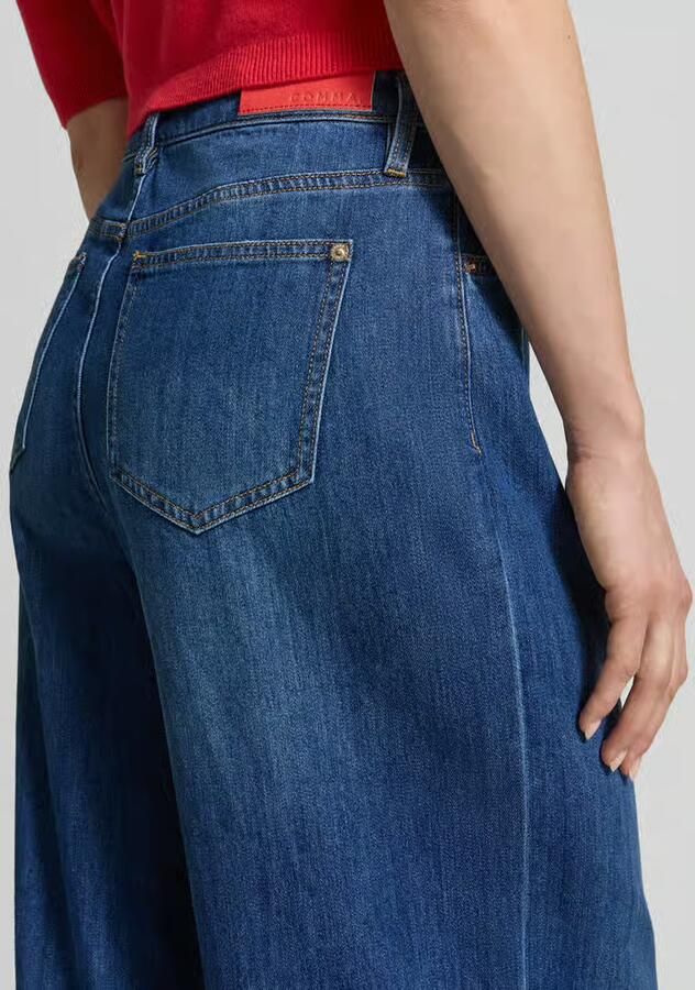 Comma wide leg jeans medium blue denim - Foto 3