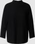 Comma Gebreide pullover met opstaande kraag - Thumbnail 1