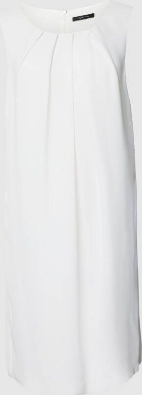 Comma Mini-jurk met stolpplooien
