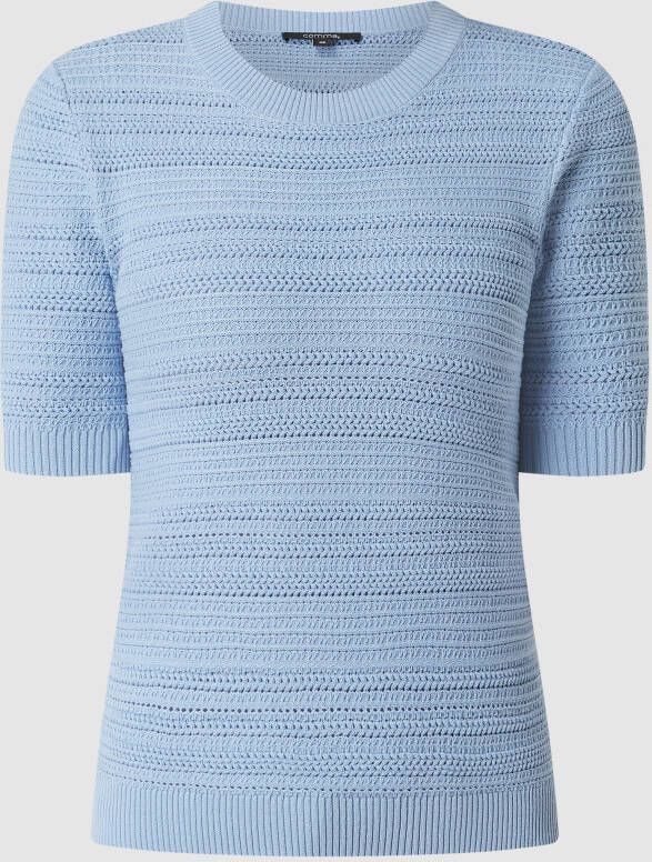 Comma Pullover met korte mouwen