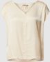Comma T-shirt met V-hals - Thumbnail 1