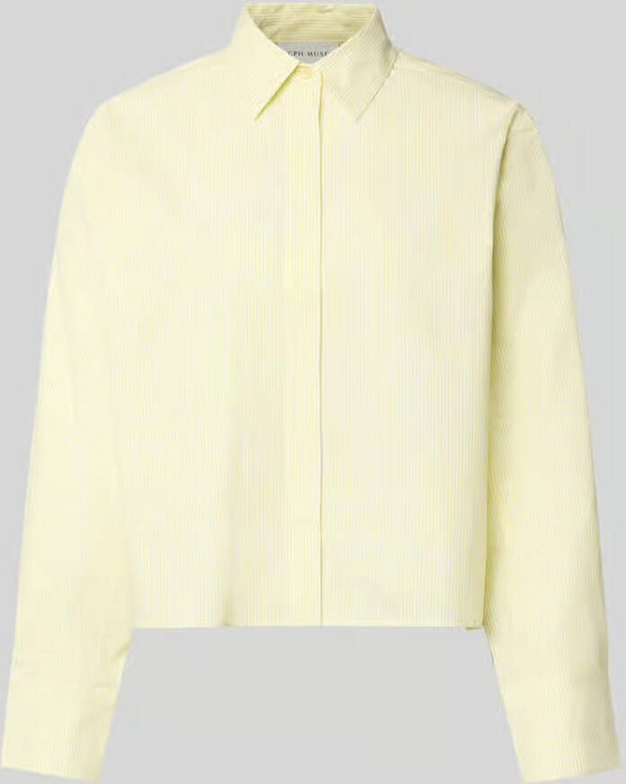 Copenhagen Muse Boxy fit blouse met blinde knoopsluiting model 'BLAIRE' - Foto 6