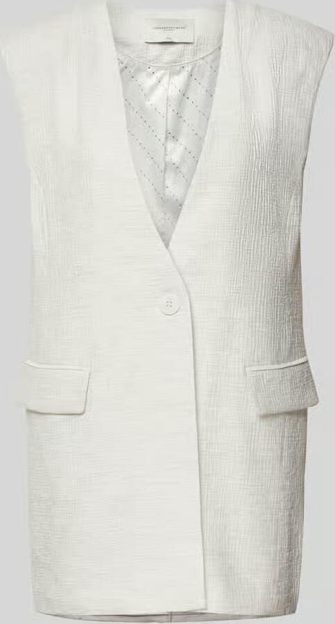 Cph Muse Gilet met V-hals en klepzakken model 'BRIE' - Foto 2