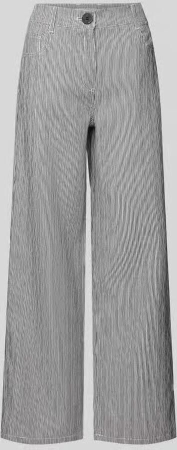 Copenhagen Muse Wide leg stoffen broek in 5-pocketmodel model 'EMILY' - Foto 3