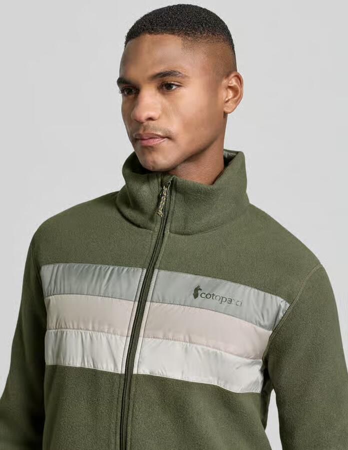 Cotopaxi Fleecejas met opstaande kraag model 'Teca'