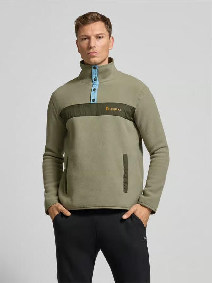 Cotopaxi Loose fit schipperstrui met labelprint - Foto 2
