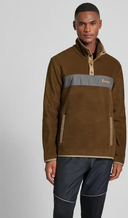Cotopaxi Regular fit schipperstrui met korte drukknoopsluiting model 'TECA' - Foto 4