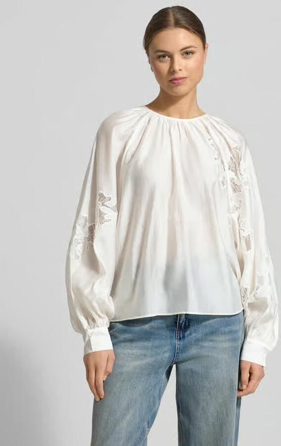 Copenhagen Muse Blouse van lange mouwen van lyocellmix model 'MOLLY' - Foto 4
