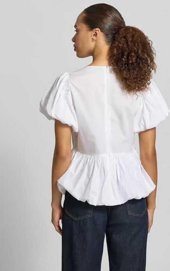 Cph Muse Blousenshirt met pofmouwen