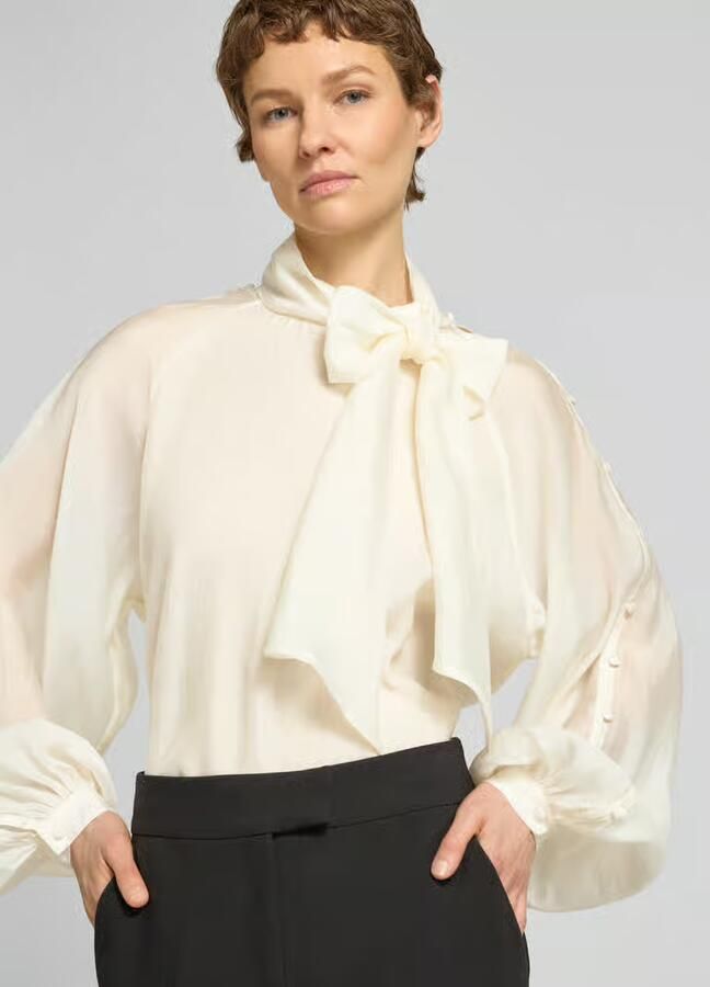 Copenhagen Muse Top met knoopjes Tilly naturel