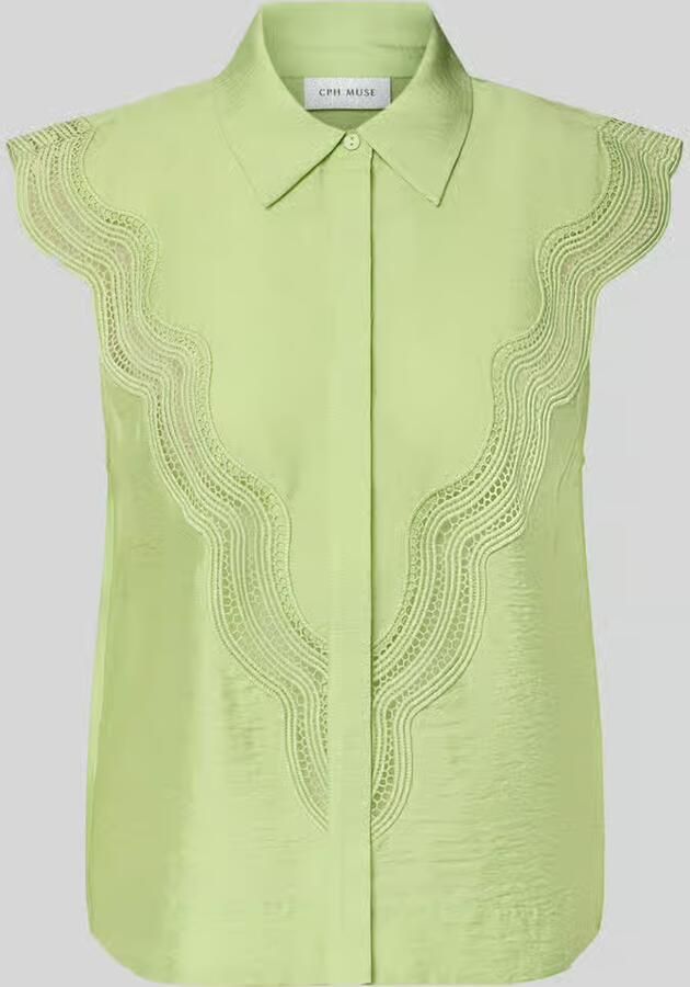 Cph Muse Blousetop met ajourwerk model 'COLE' - Foto 2