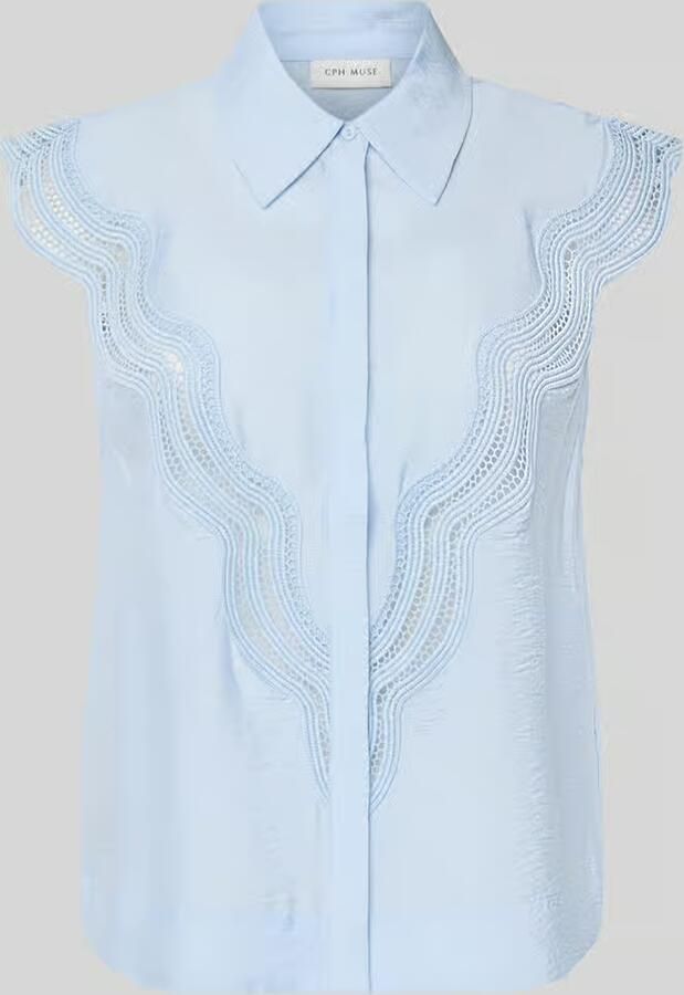 Cph Muse Blousetop met ajourwerk model 'COLE' - Foto 2