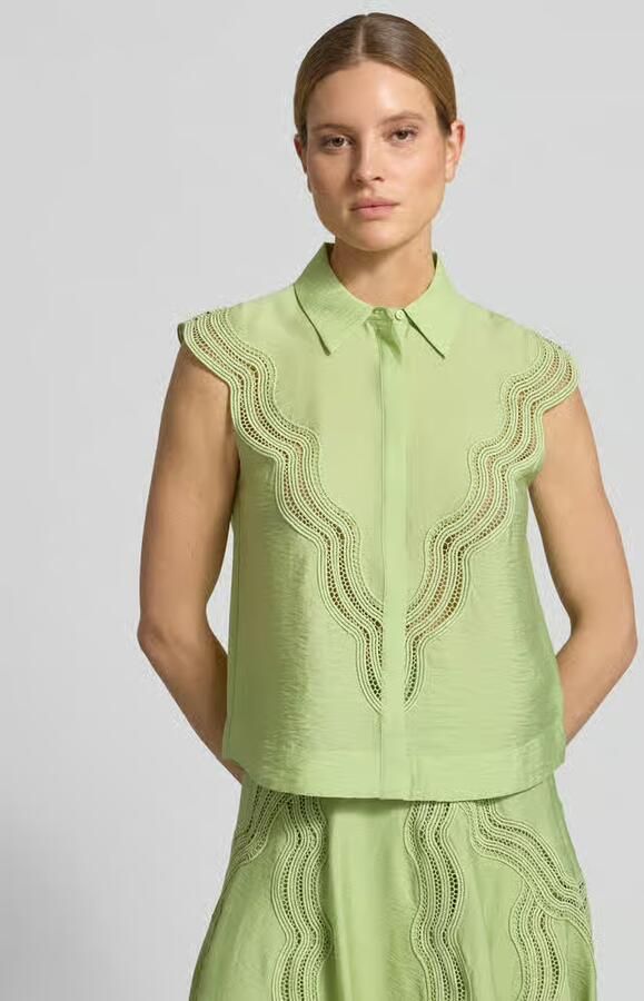 Cph Muse Blousetop met ajourwerk model 'COLE' - Foto 2