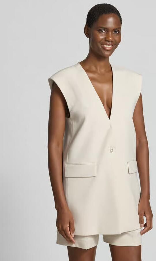 Cph Muse Bodywarmer met V-hals en klepzakken - Foto 2