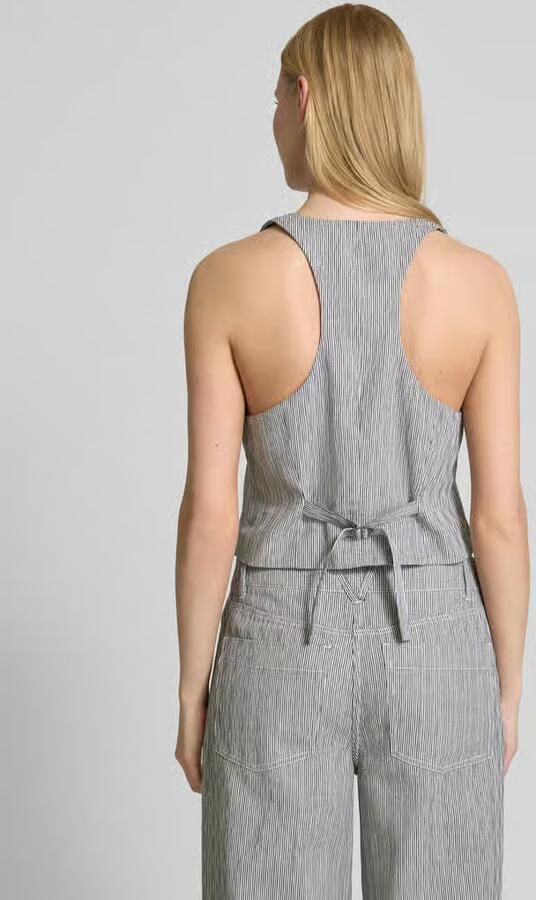 Copenhagen Muse Gilet met V-hals model 'EMILY' - Foto 4