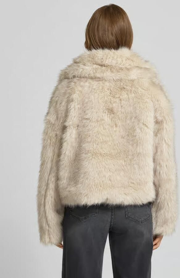Copenhagen Muse Jack van imitatiebont model 'PLUSHY'