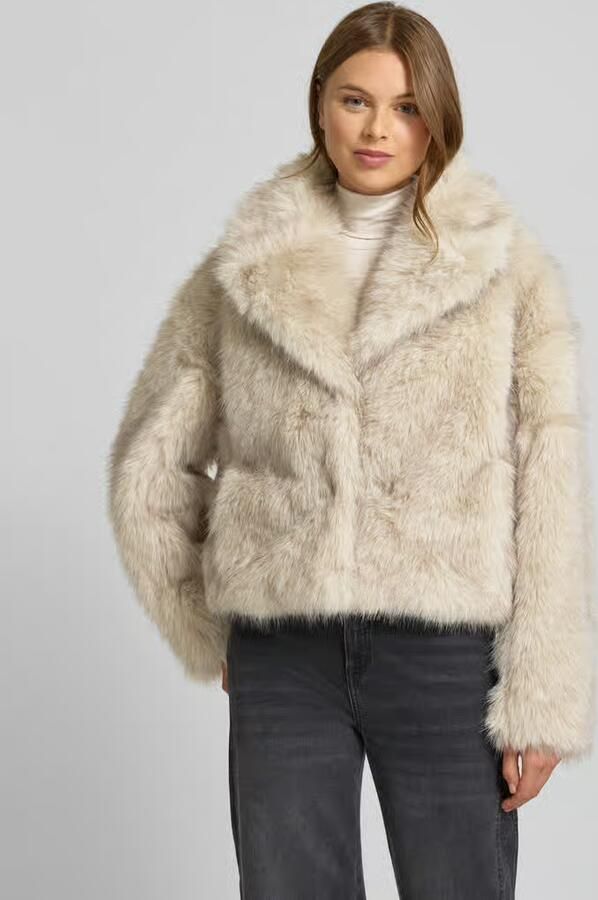Copenhagen Muse Jack van imitatiebont model 'PLUSHY' - Foto 2