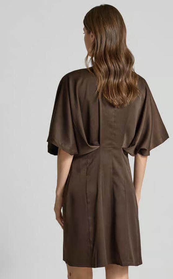 Cph Muse Knie-lange jurk met viscose model 'VIANNA'