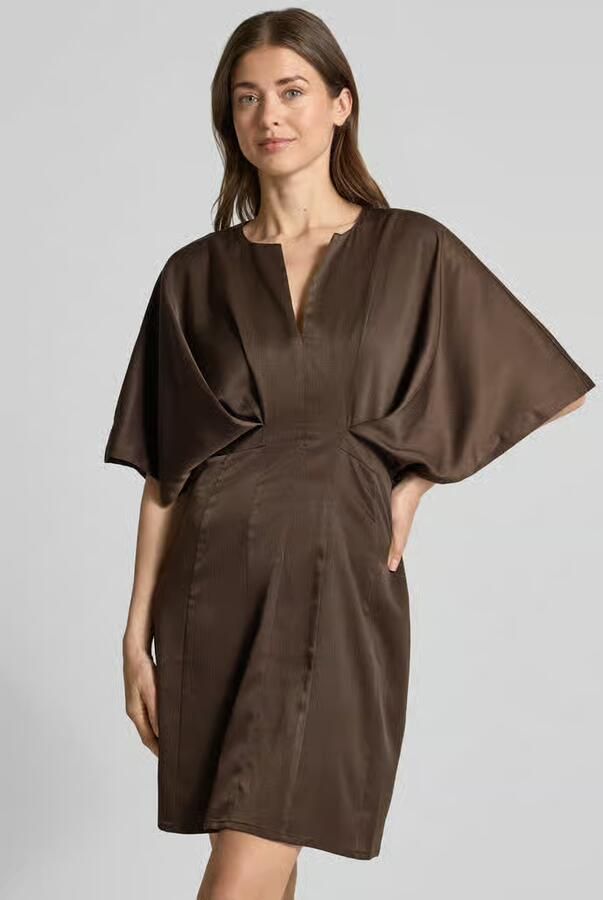 Cph Muse Knie-lange jurk met viscose model 'VIANNA' - Foto 3