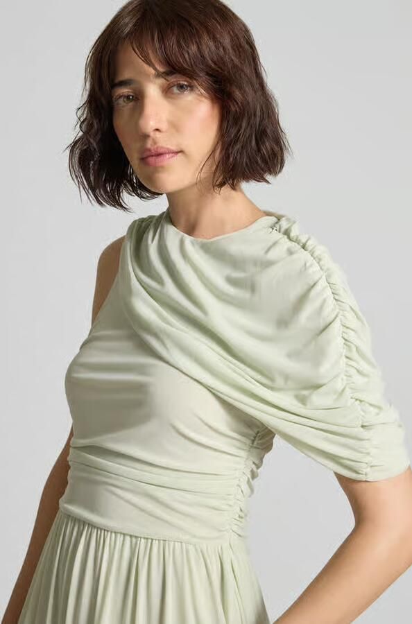 Cph Muse Maxi-jurk met plooien model 'MEJSE'