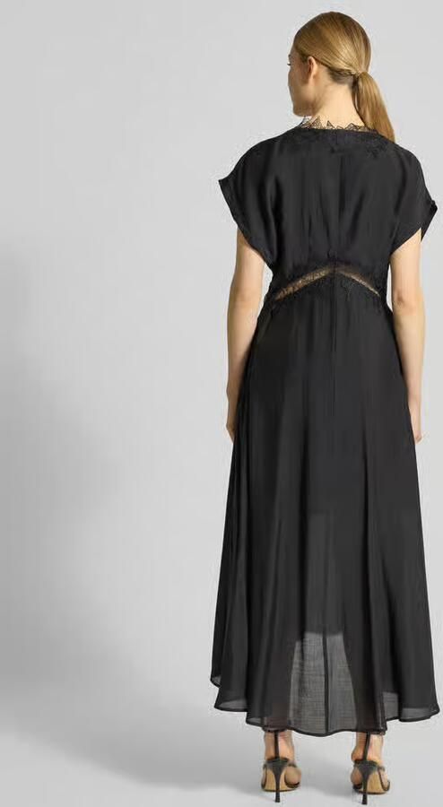 Cph Muse midi-jurk met V-hals en kant model 'MOLLY' - Foto 2