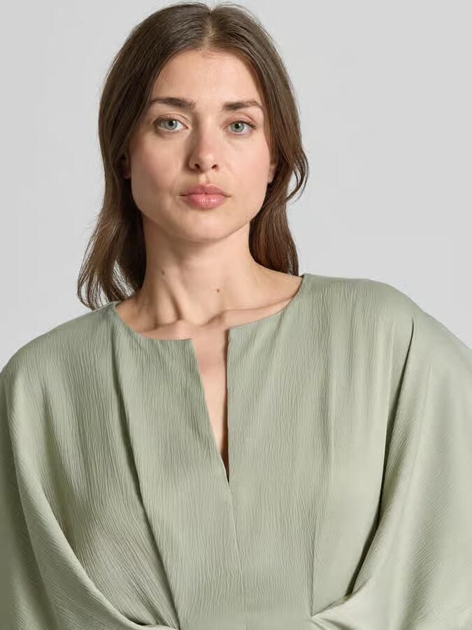 Cph Muse midi-jurk met V-hals model 'VIANNA'