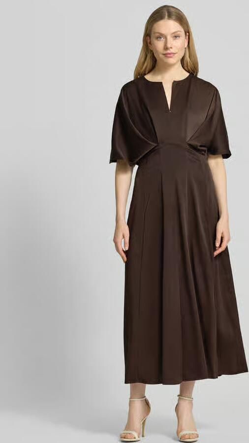 Cph Muse midi-jurk met V-hals model 'VIANNA' - Foto 3