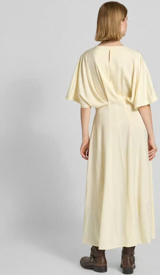 Cph Muse midi-jurk met V-hals model 'VIANNA'