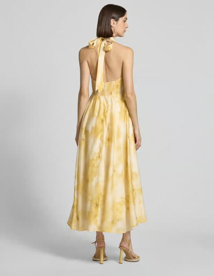 Cph Muse midi-jurk van lyocellmix met steekzakken model 'FIE' - Foto 2